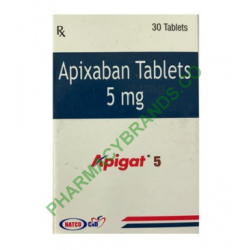 Apixaban 5 mg (Eliquis generic)