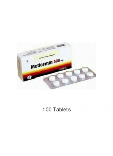 Metformin 500 mg 100 Tablets