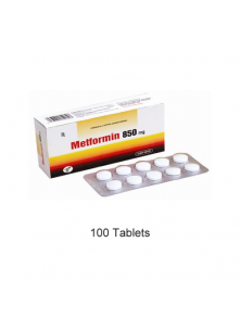 Metformin 850 mg 100 Tablets