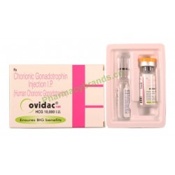 Ovidac 10000 IU HCG (includes bacteriostatic water)